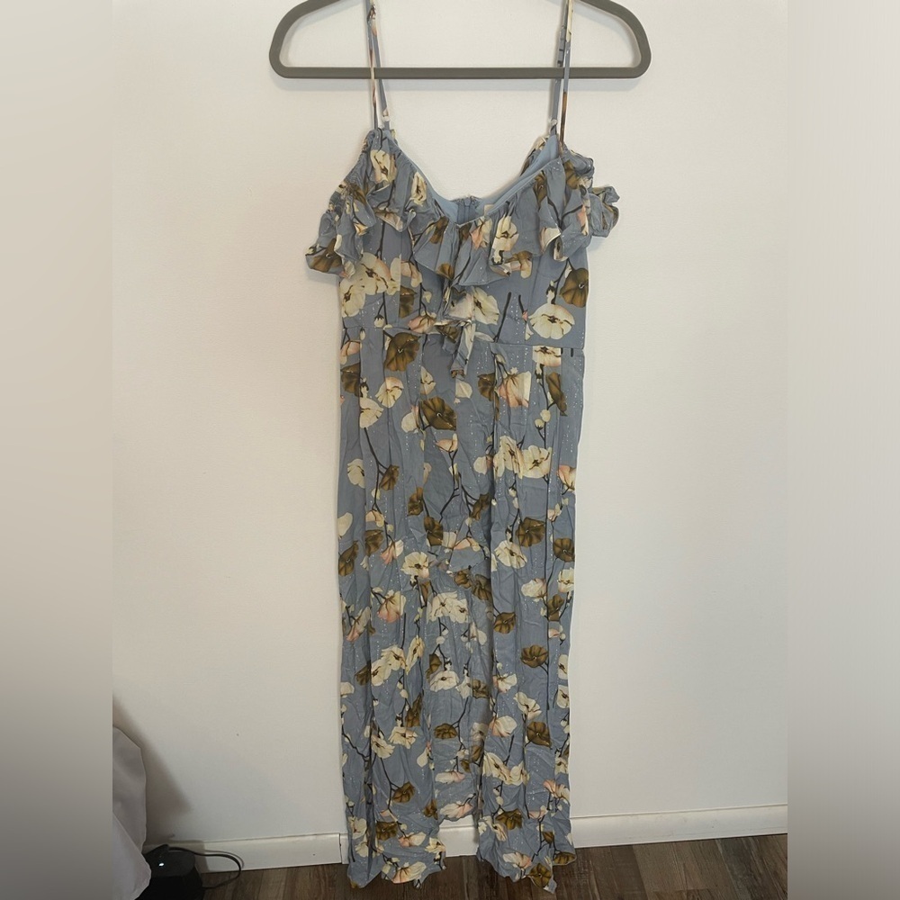 Floral Entro Romper Dress Large - Picture 3 of 7